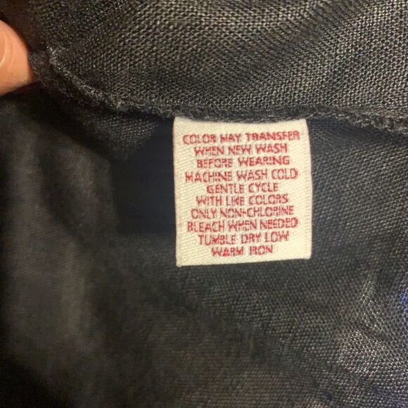 JM Collection Long Black Button Down Dress - Picture 11 of 13